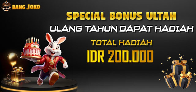 Bonus Ultah Dari BangJoko